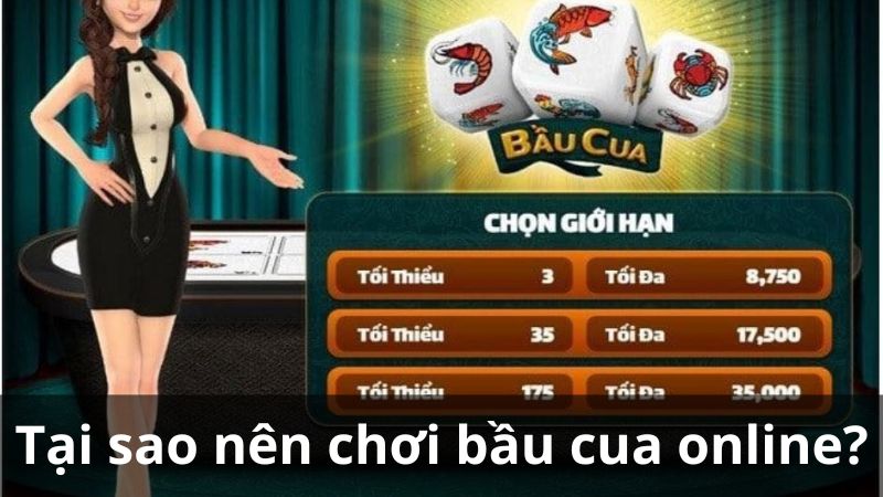 Tại sao nên chơi bầu cua online?